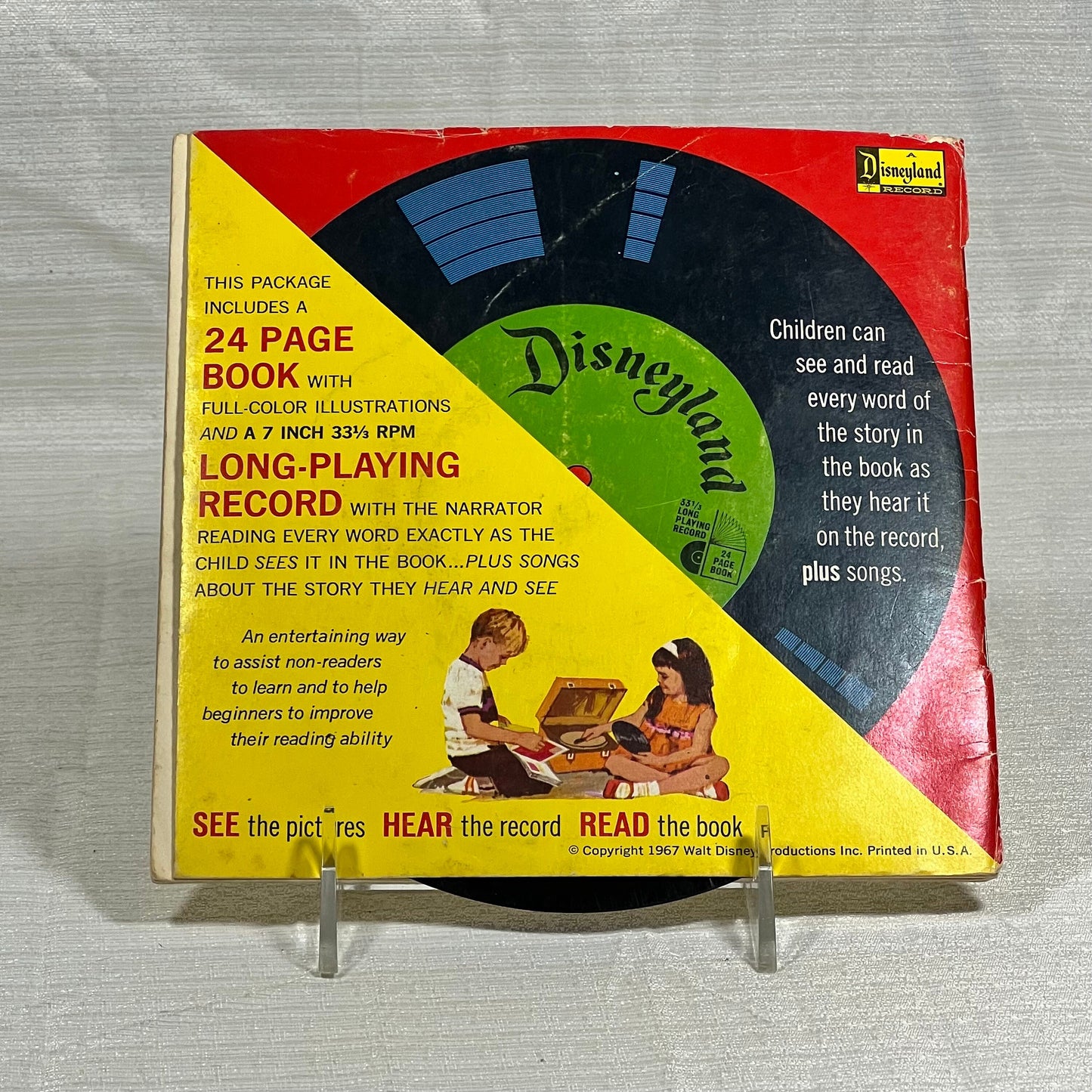 Alice In Wonderland Read along Record