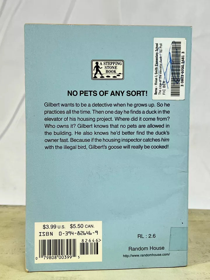 A Stepping Stone Book(TM) Ser.: The Case of the Elevator Duck by Polly...