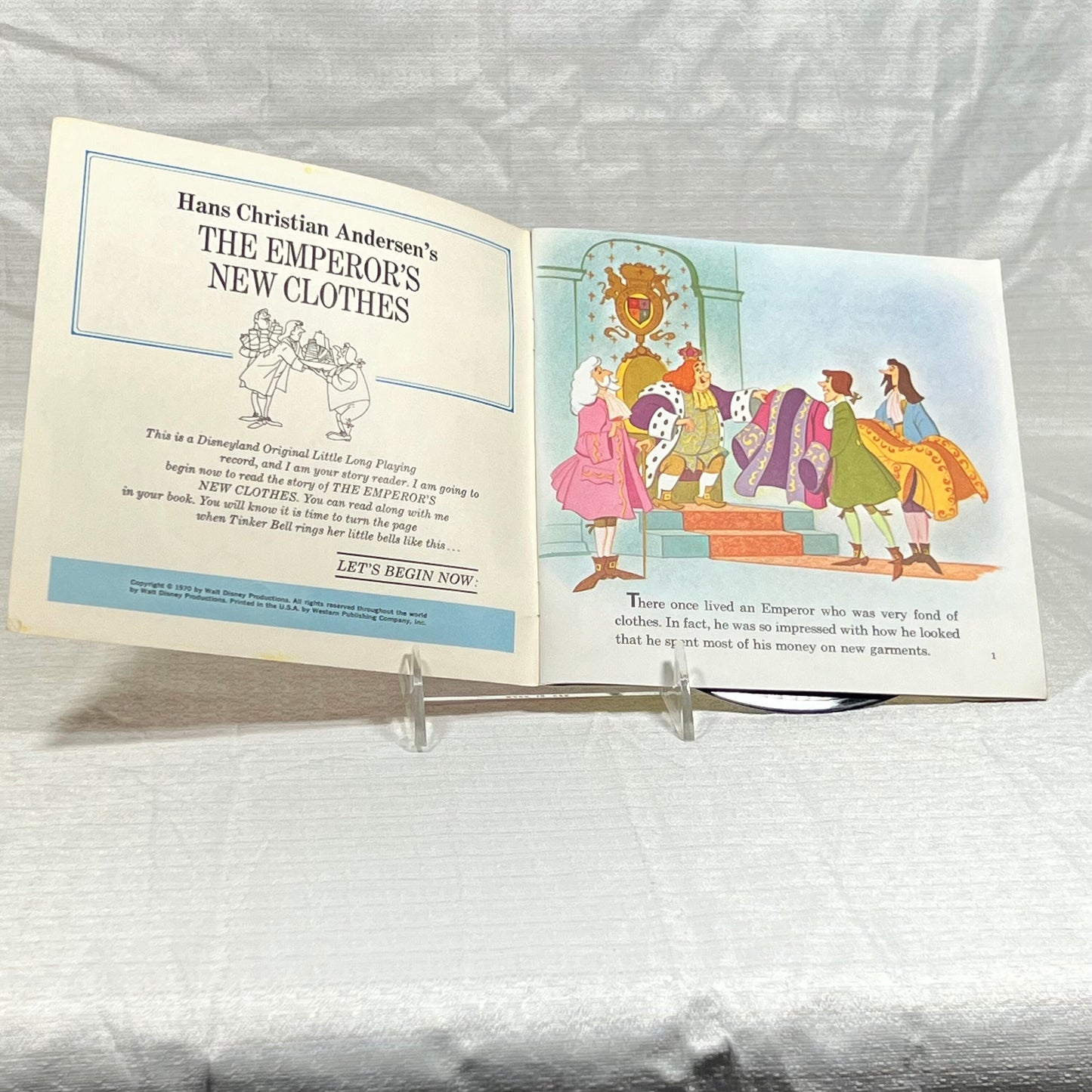 Hans Christian Andersen's The Emperor's New Clothes Read along Record