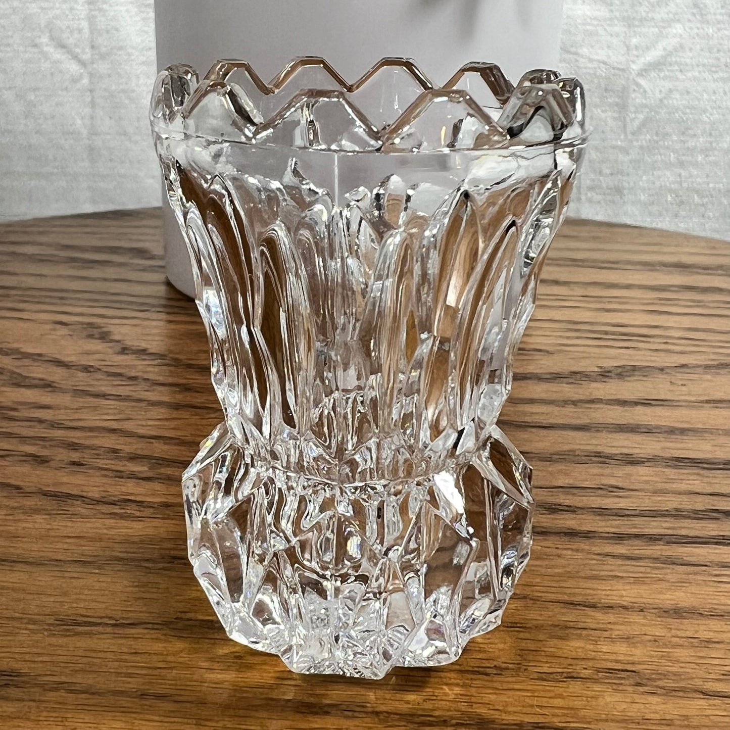Vintage Crystal Toothpick Holder
