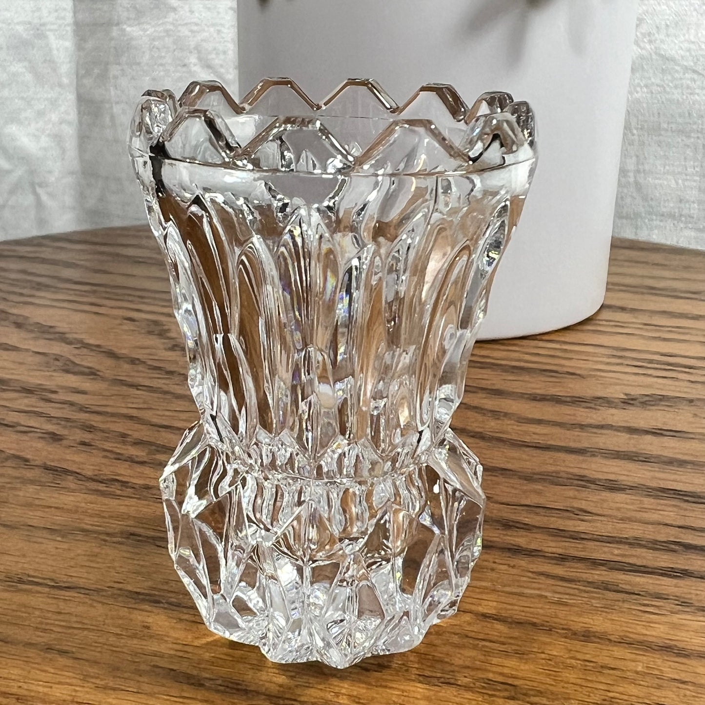 Vintage Crystal Toothpick Holder