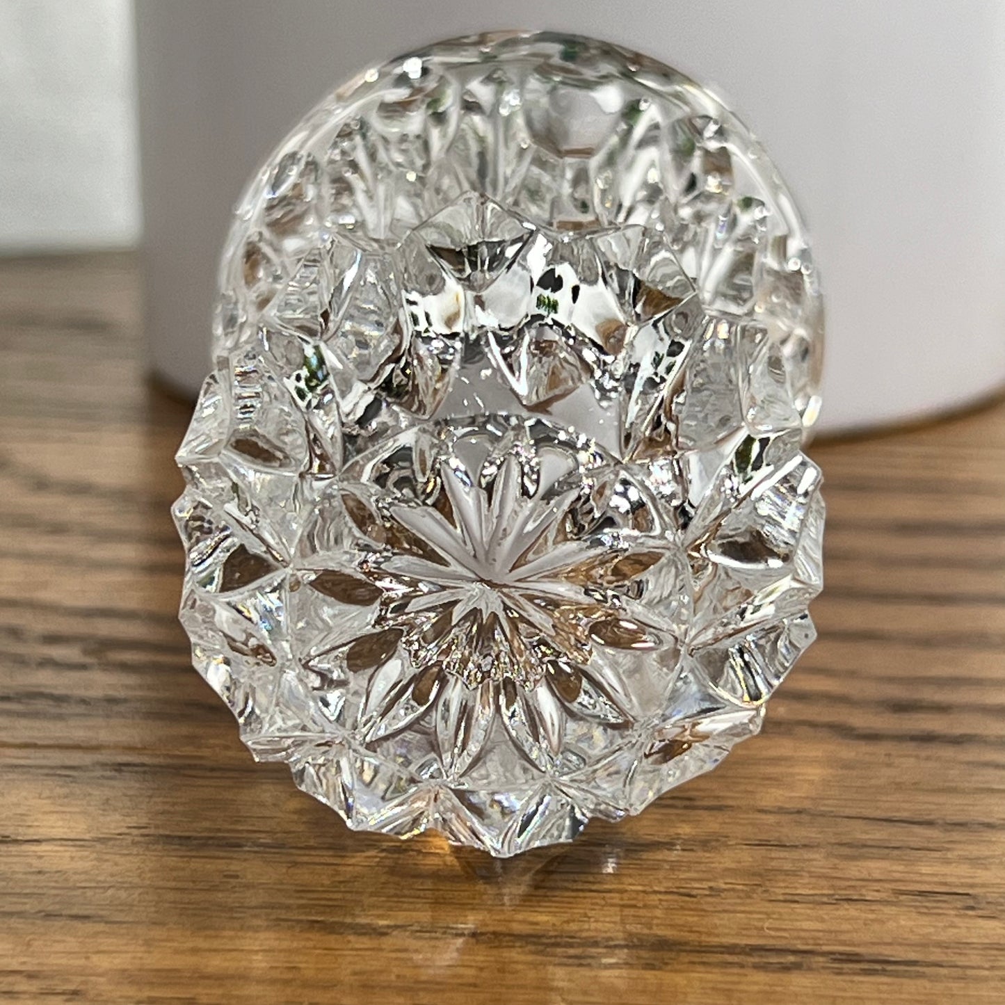 Vintage Crystal Toothpick Holder