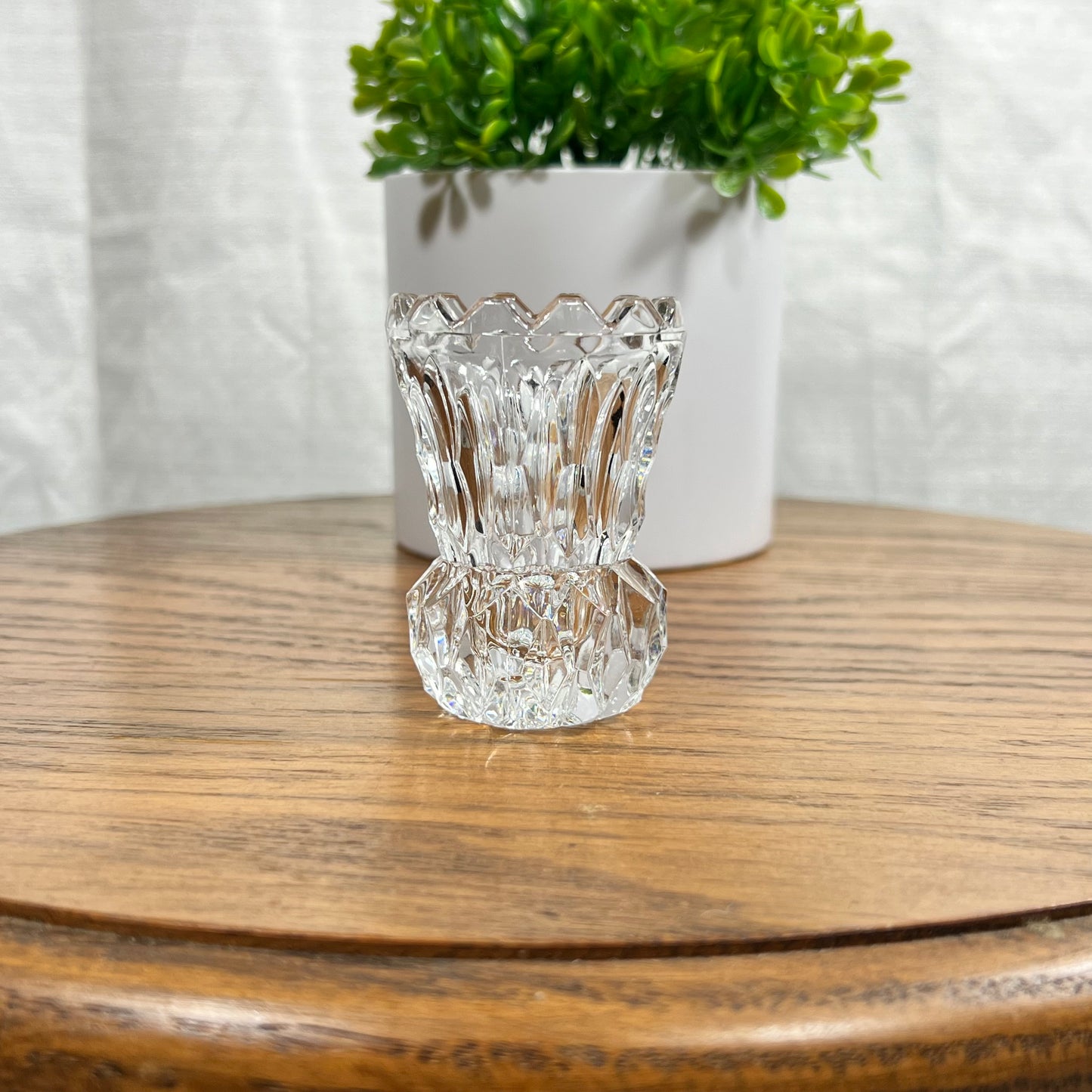 Vintage Crystal Toothpick Holder