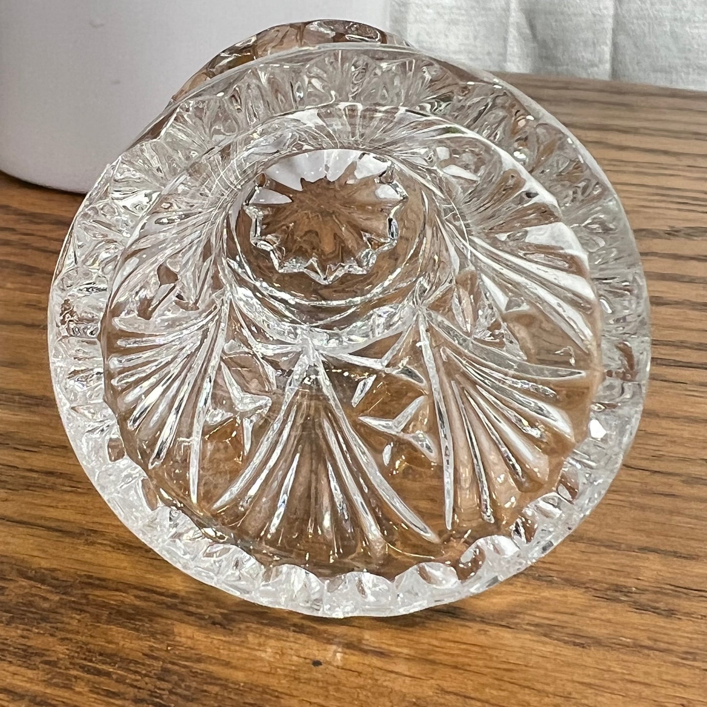 Princess House Vintage Crystal Toothpick Holder