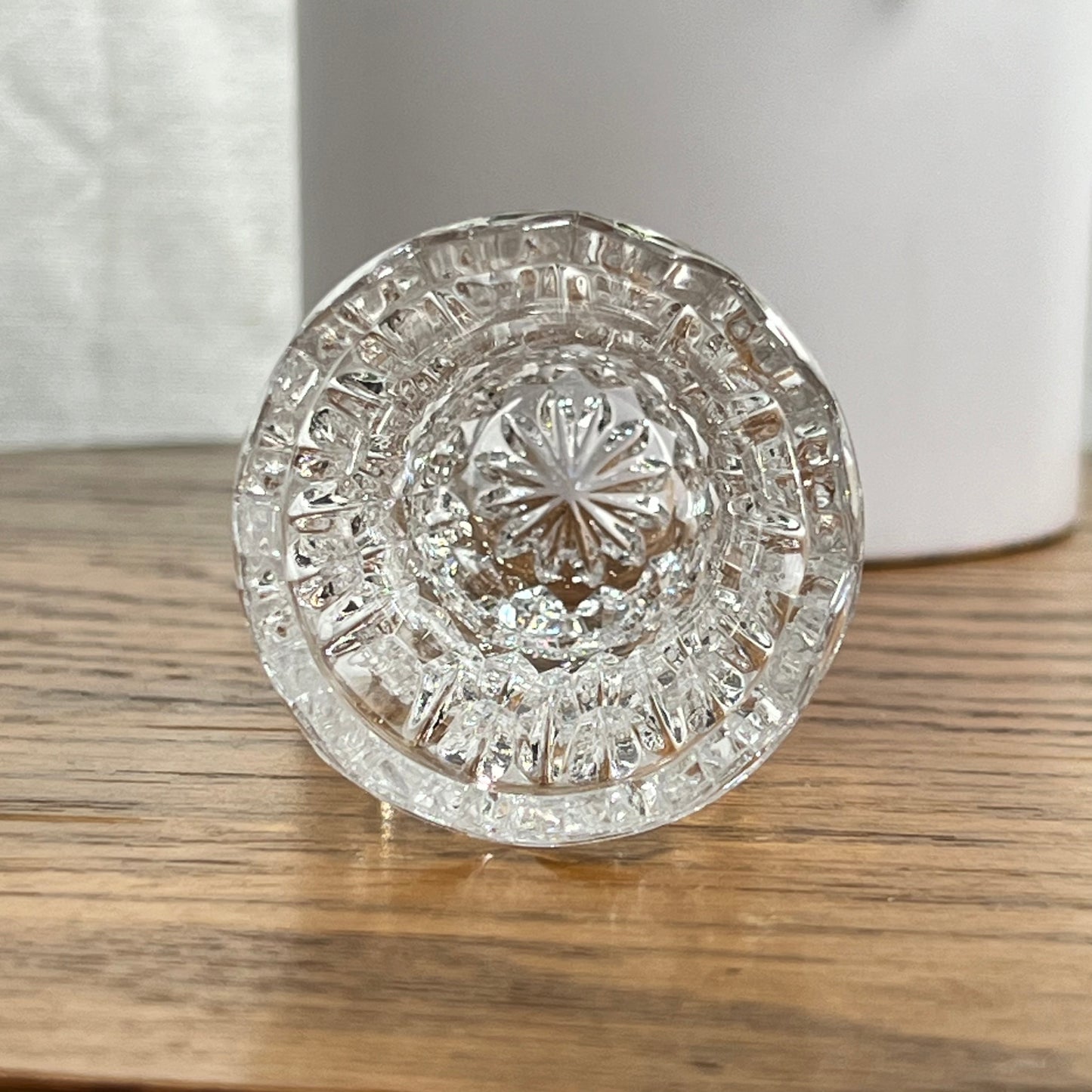 Vintage Crystal Toothpick Holder