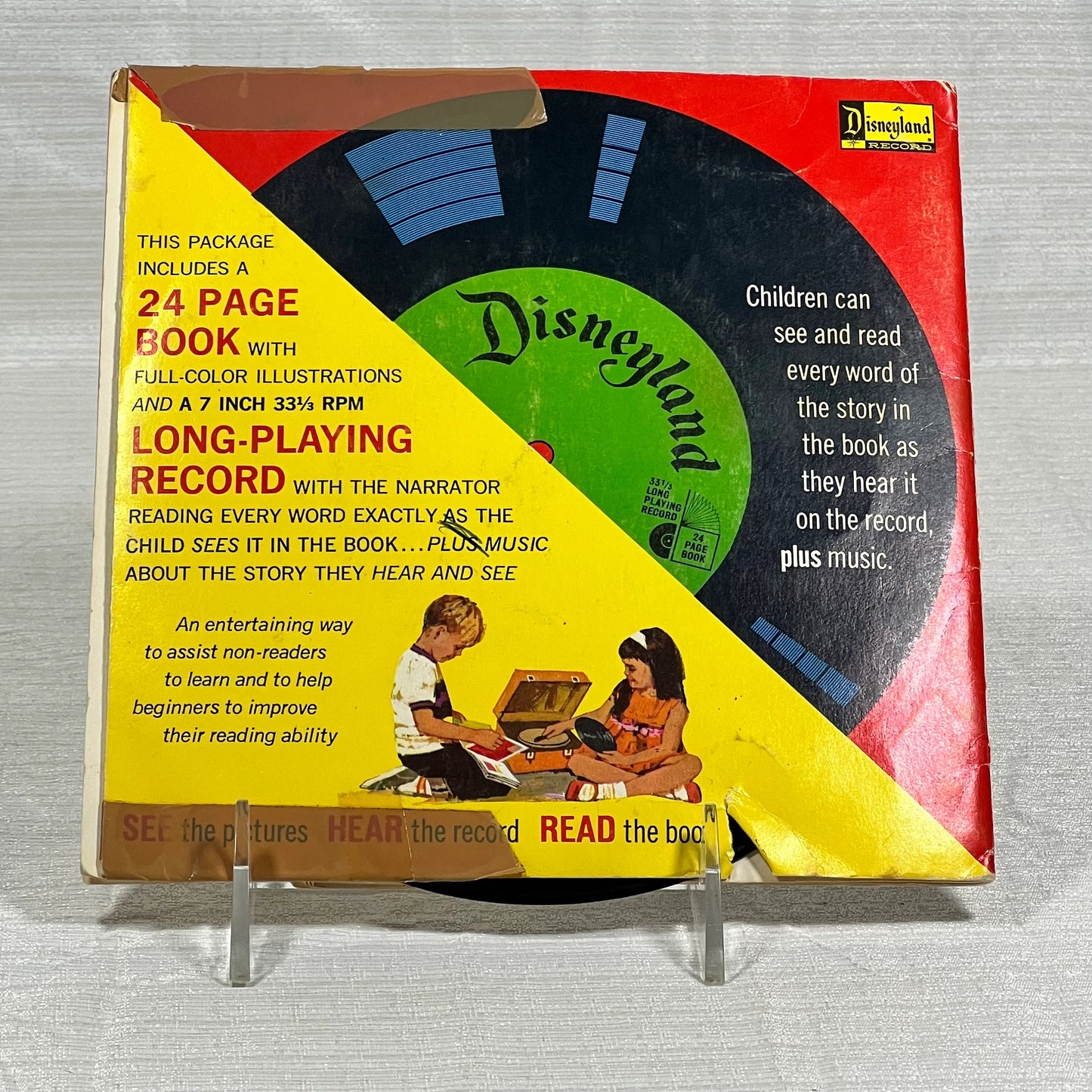 Peter and the Wolf Read Along Record #1 (torn cover)