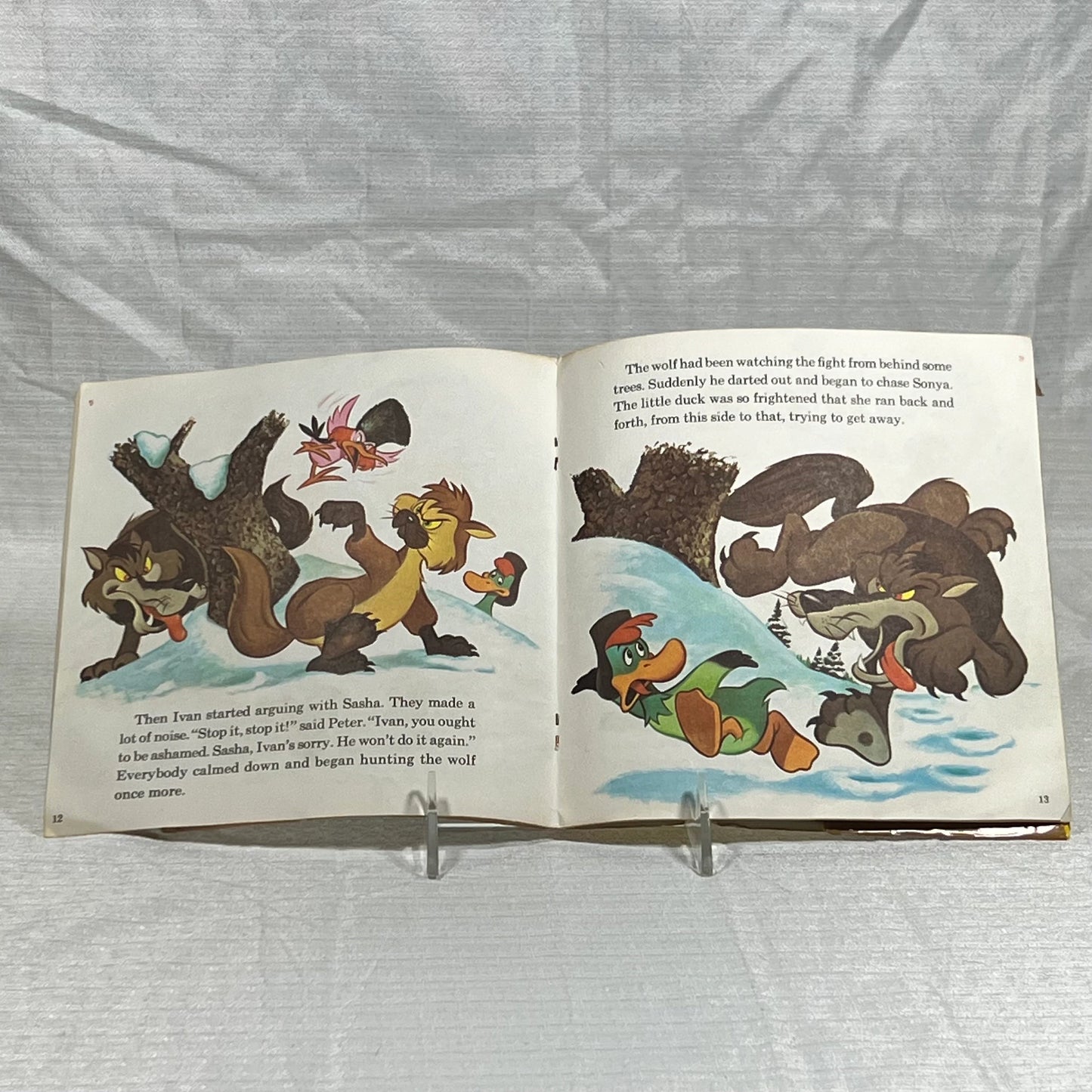 Peter and the Wolf Read Along Record #1 (torn cover)