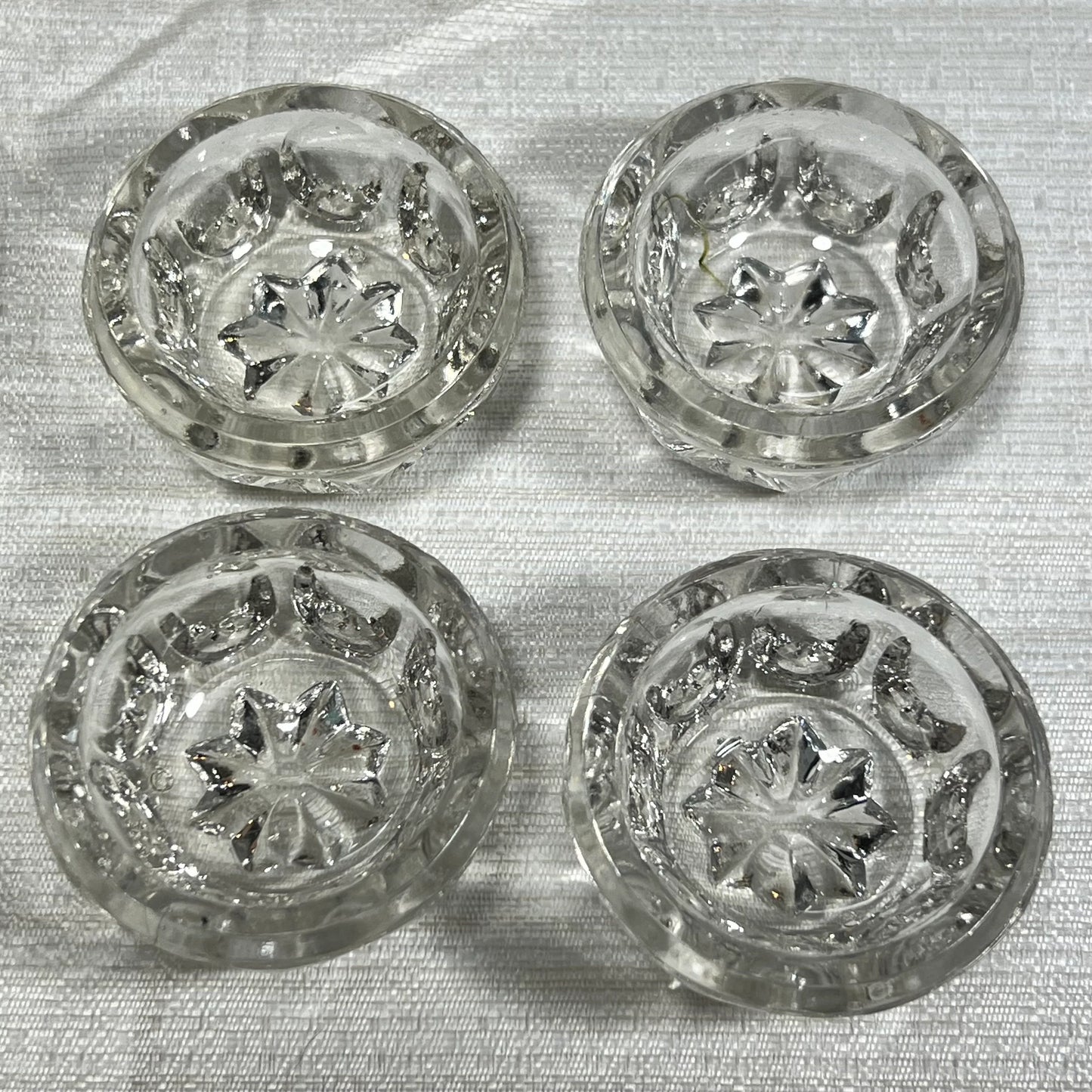 Set of 4 Vintage Salt Cellars