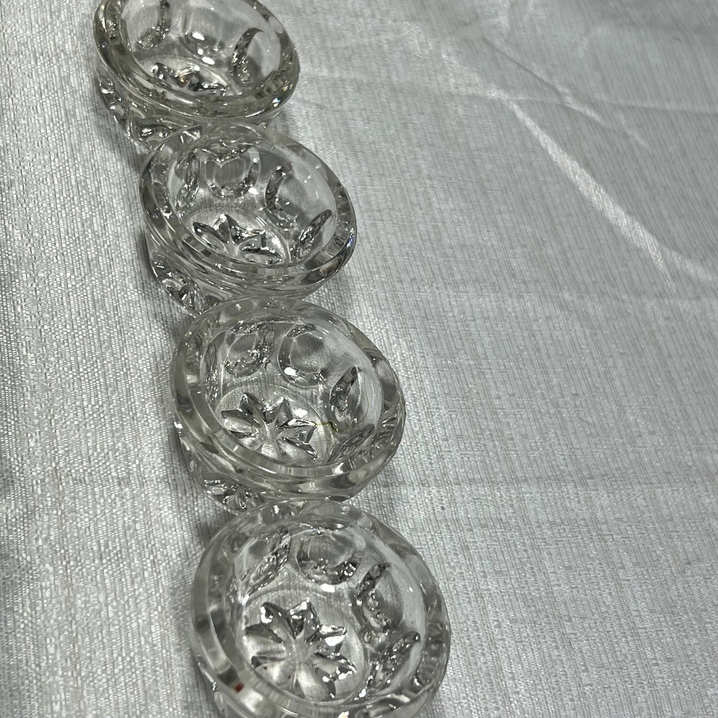 Set of 4 Vintage Salt Cellars