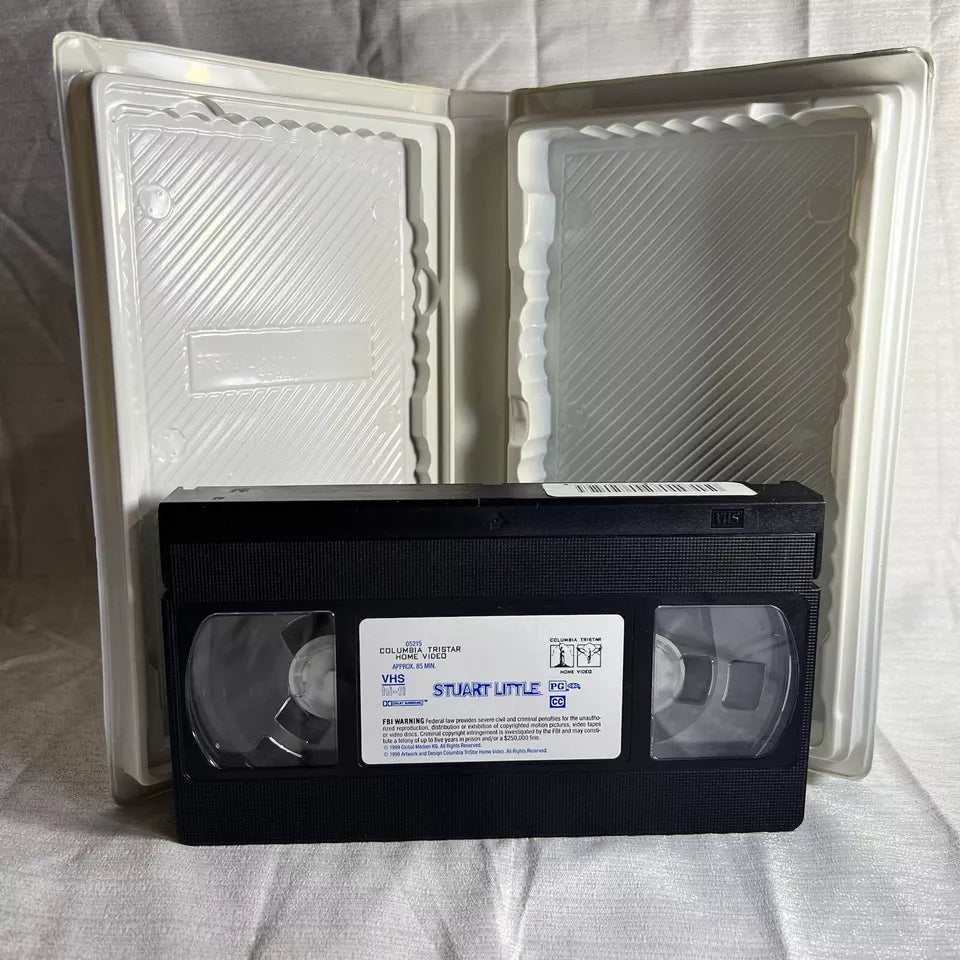 Stuart Little (VHS, 2000, Clamshell Case Closed Captioned)