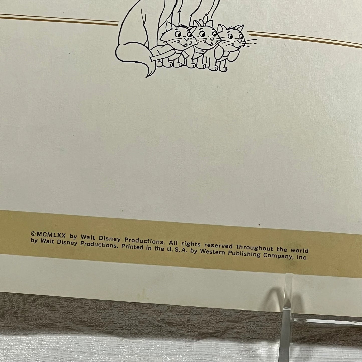 The Aristocats Read Along Record