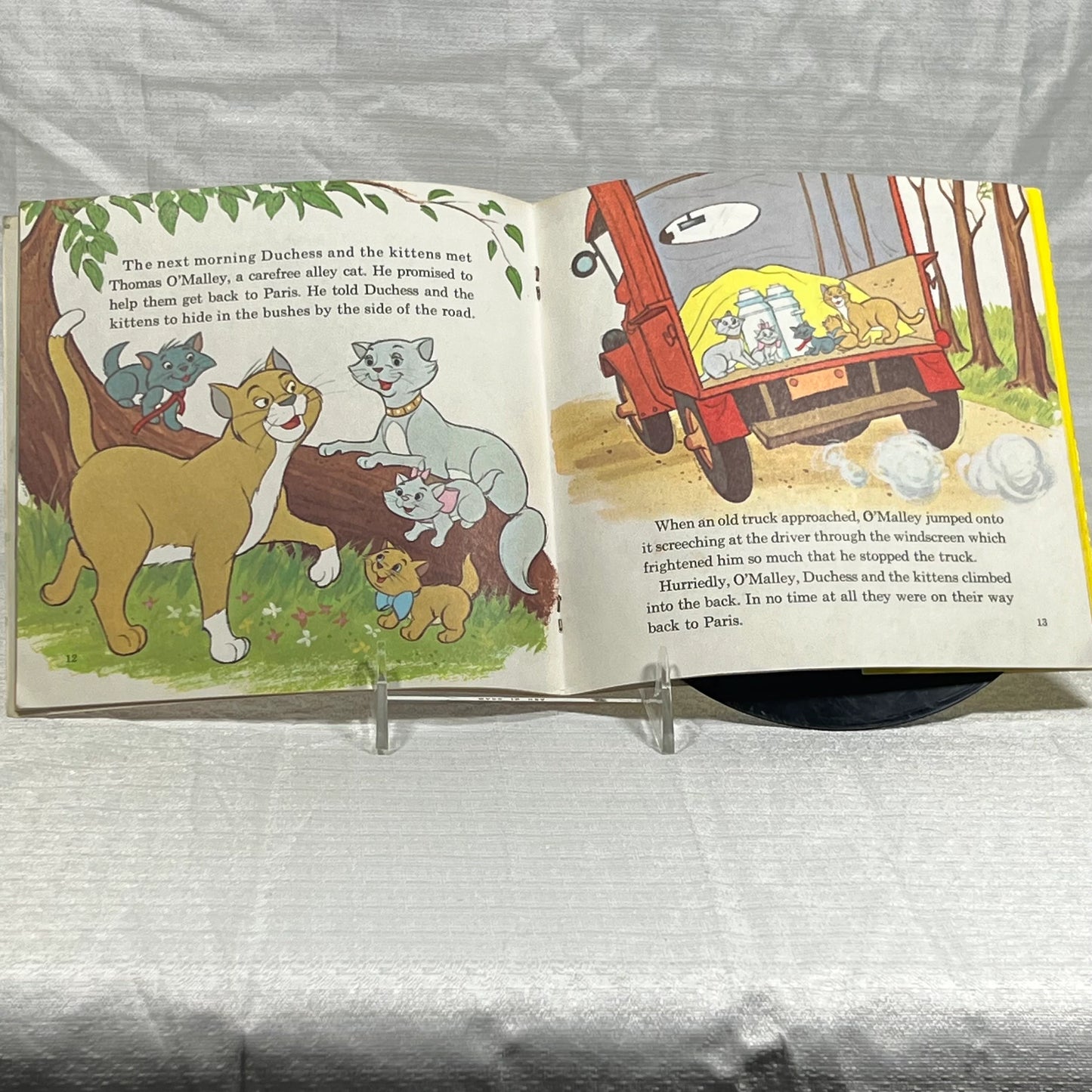 The Aristocats Read Along Record