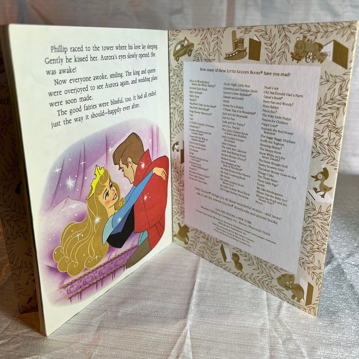 a Little Golden Book Walt Disney’s Sleeping Beauty