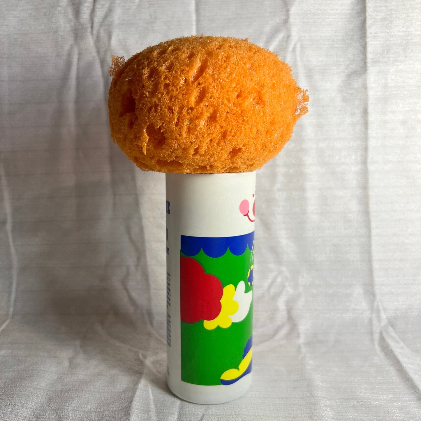 Avon Spongie the Clown Liquid Cleanser and Sponge - Rare, Hard to Find!