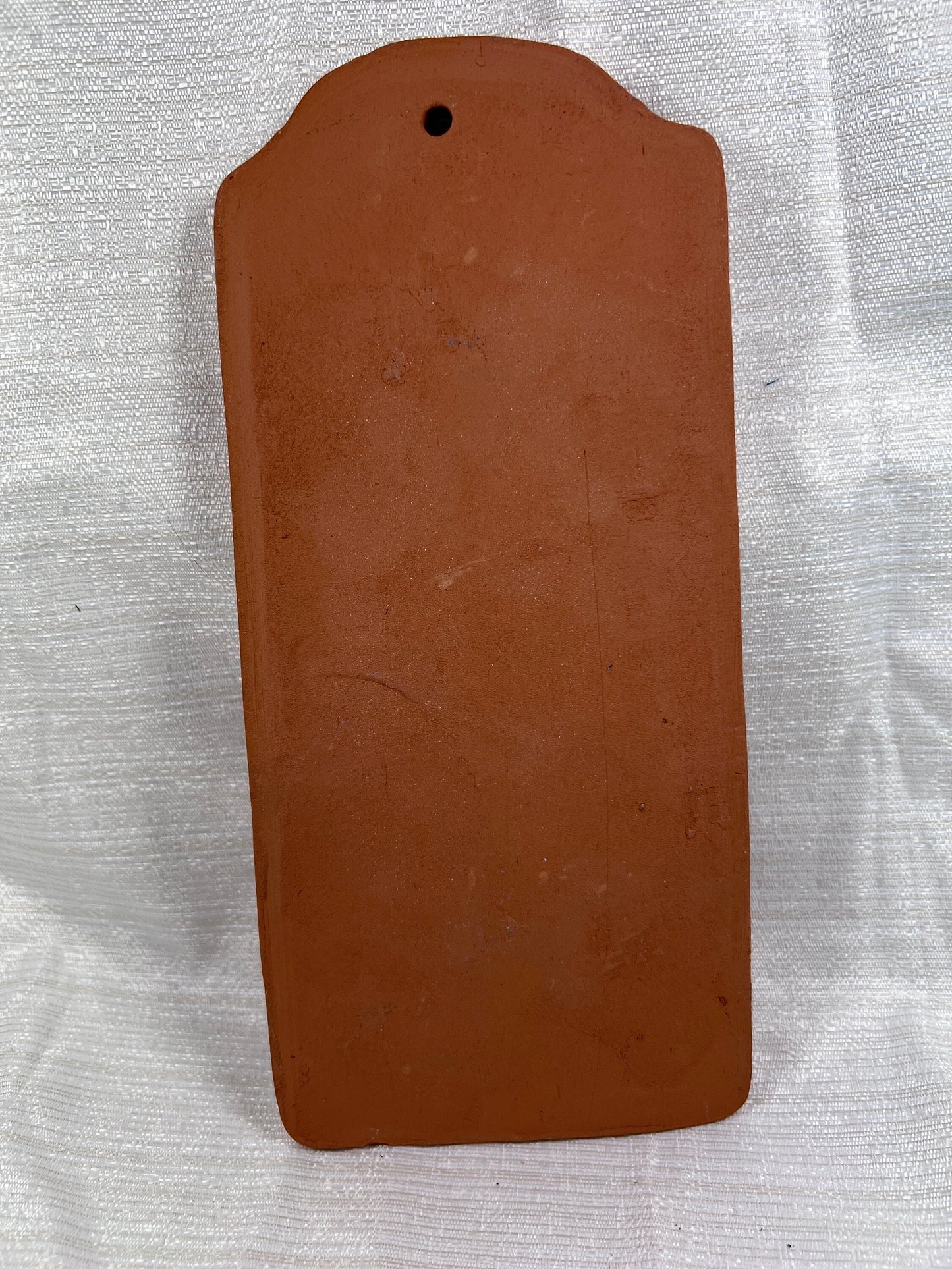 Terracotta Folk Art Young Woman Wall Hanging