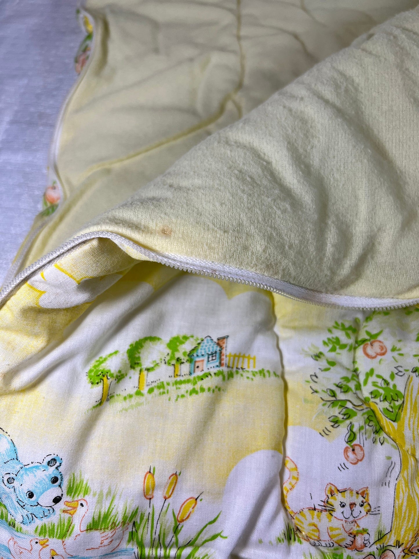 Vintage Baby Sleeping Bag - 1982 Dundee Mills