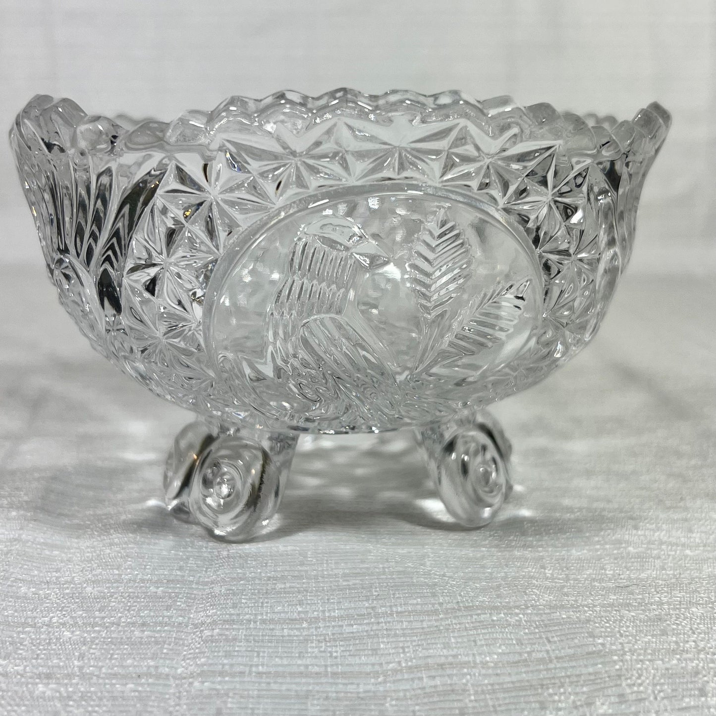 Hofbauer Byrdes West Germany Crystal Bowl