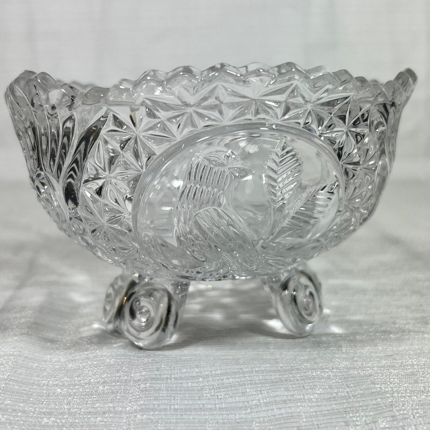 Hofbauer Byrdes West Germany Crystal Bowl