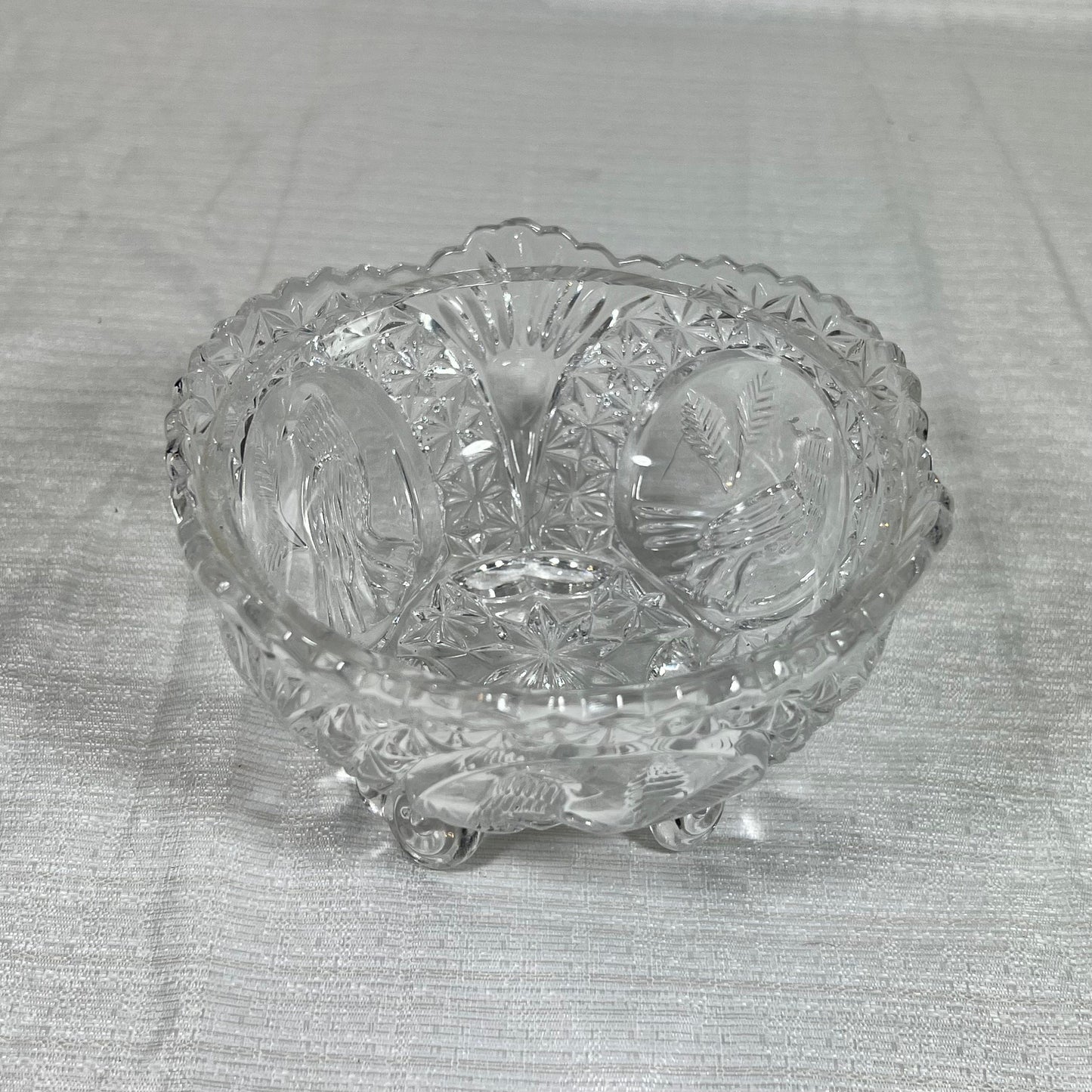 Hofbauer Byrdes West Germany Crystal Bowl