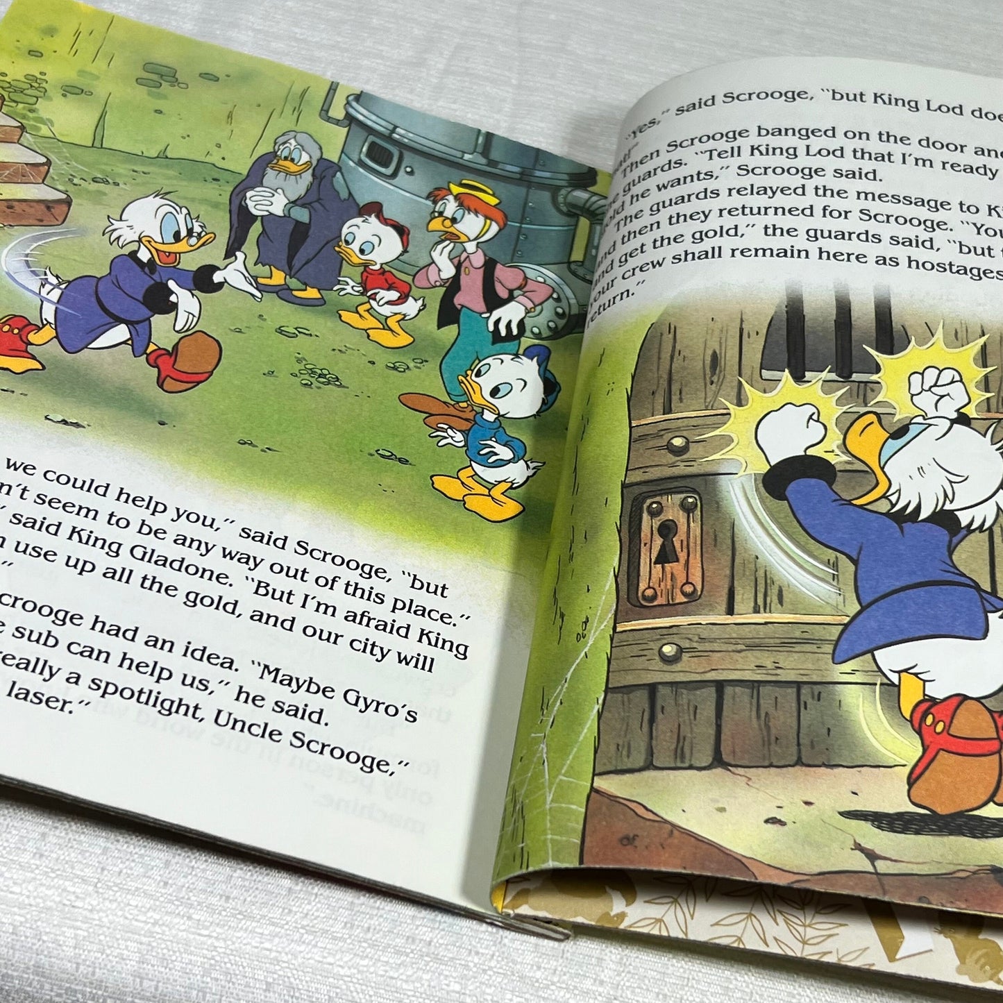 a Little Golden Book Walt Disney's DuckTales The Secret City Under the Sea