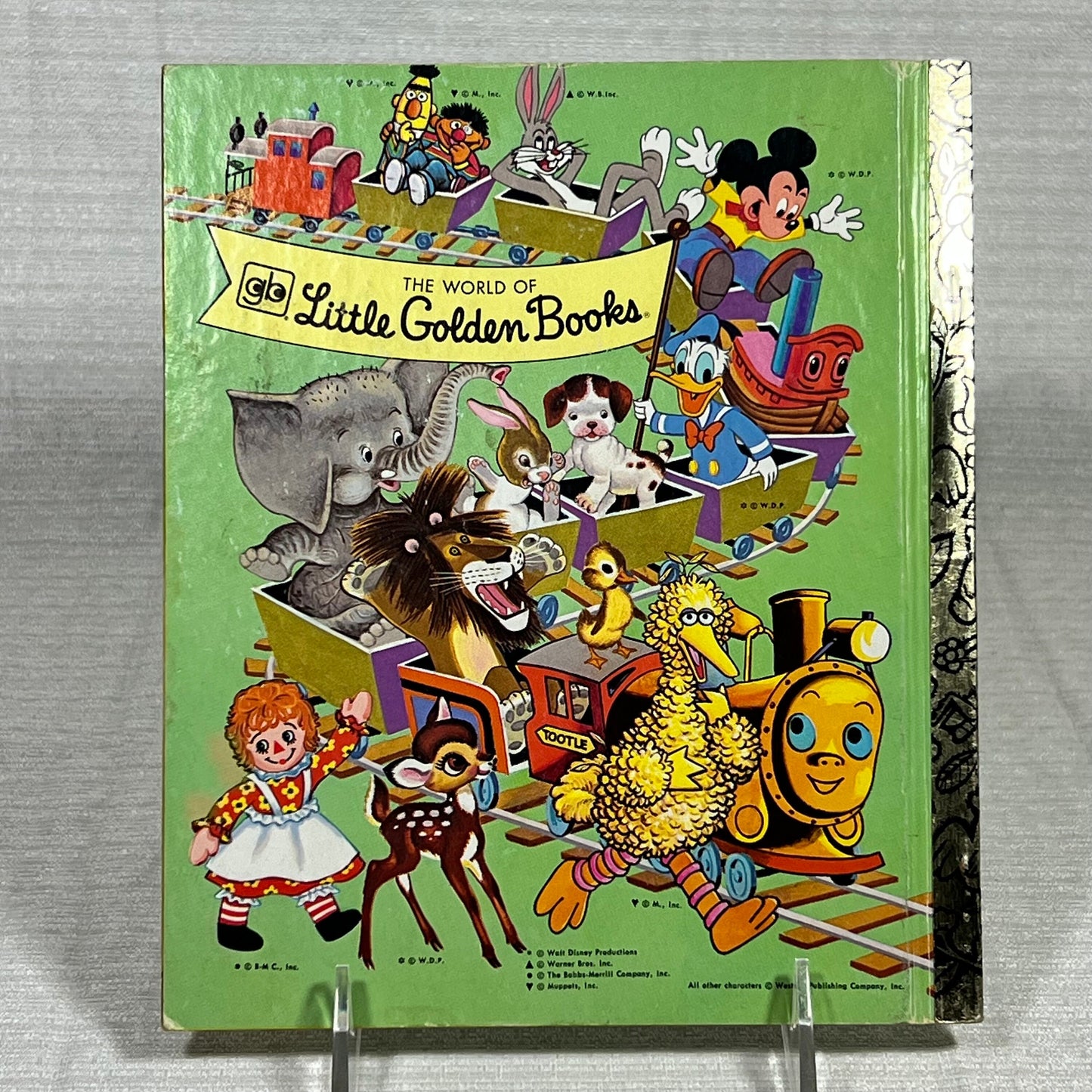 a Little Golden Book Walt Disney's Mickey Mouse and the Best-Neighbor Contest