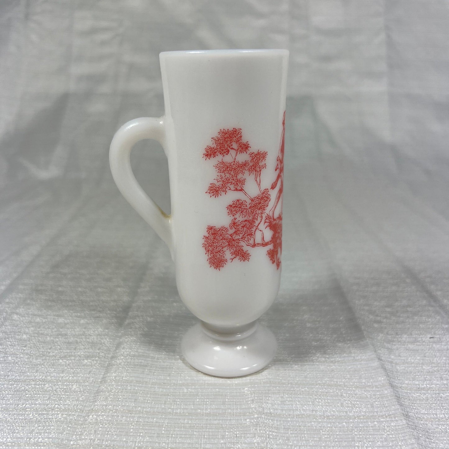 Avon Dutch Treat Demi-Cup Pink Victorian Toile