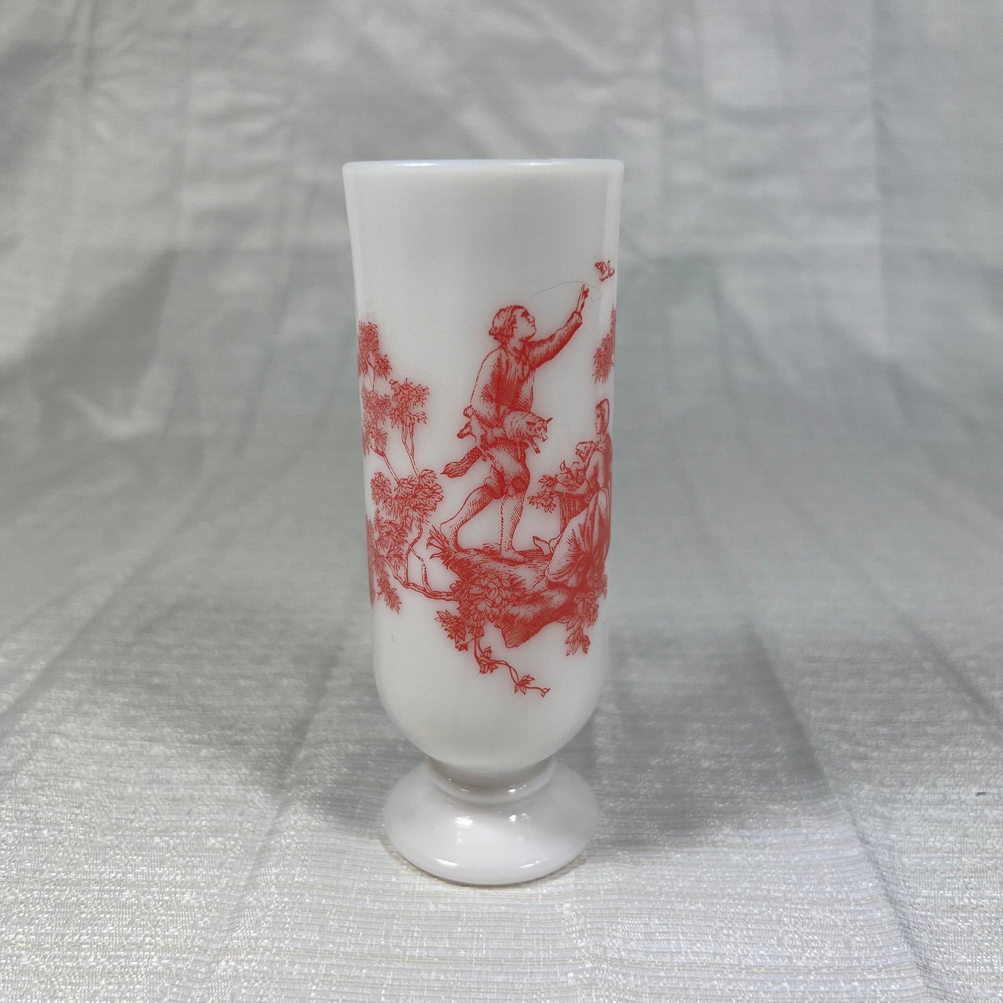 Avon Dutch Treat Demi-Cup Pink Victorian Toile