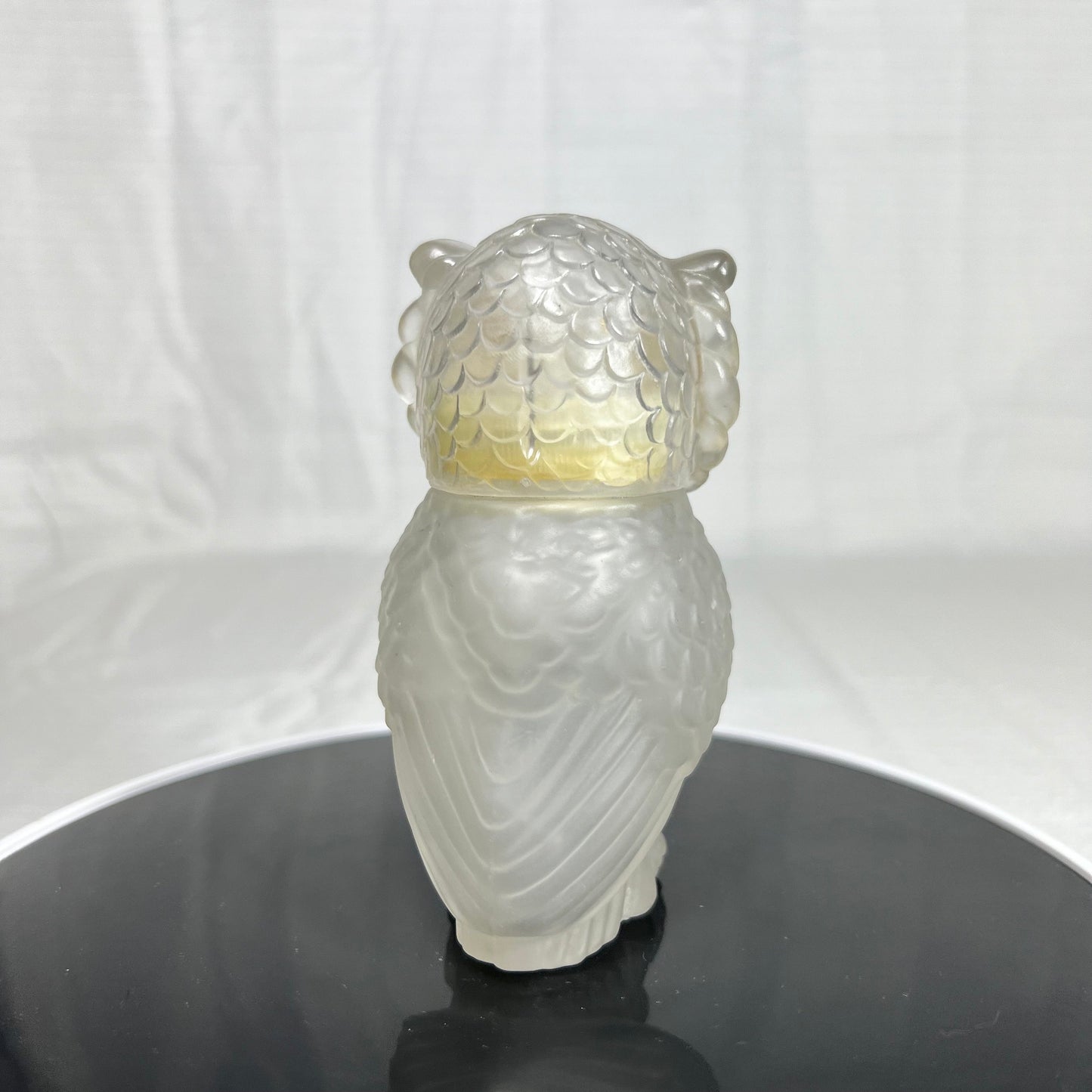 Avon Owl with Rhinestone Eyes Shaker Bottle - empty