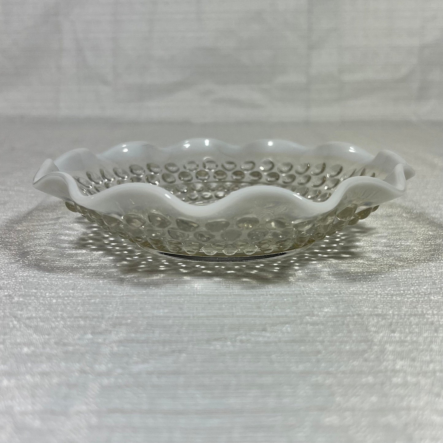 Anchor Hocking Moonstone Hobnail Candy Dish