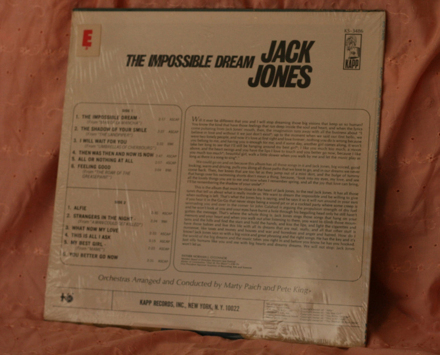 Jack Jones - The Impossible Dream