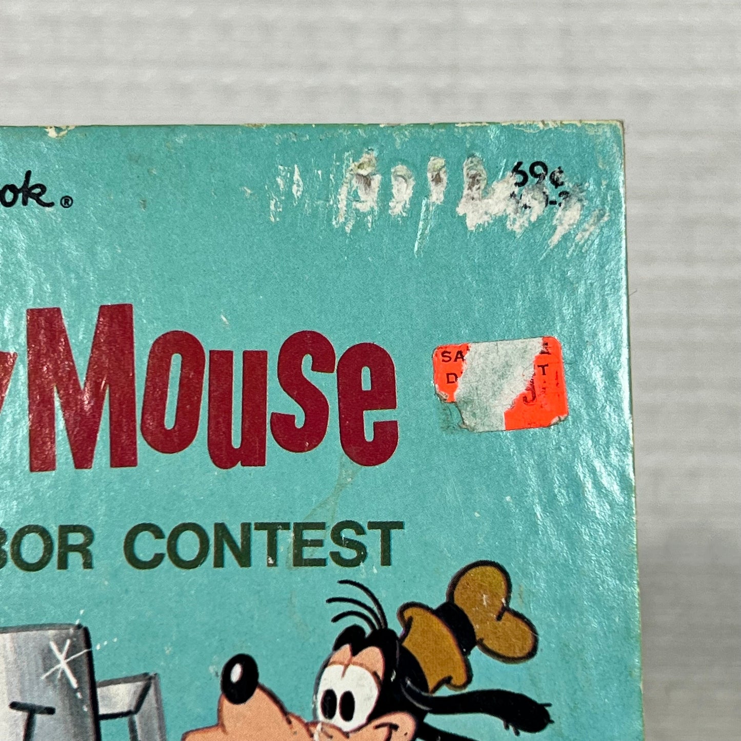 a Little Golden Book Walt Disney's Mickey Mouse and the Best-Neighbor Contest