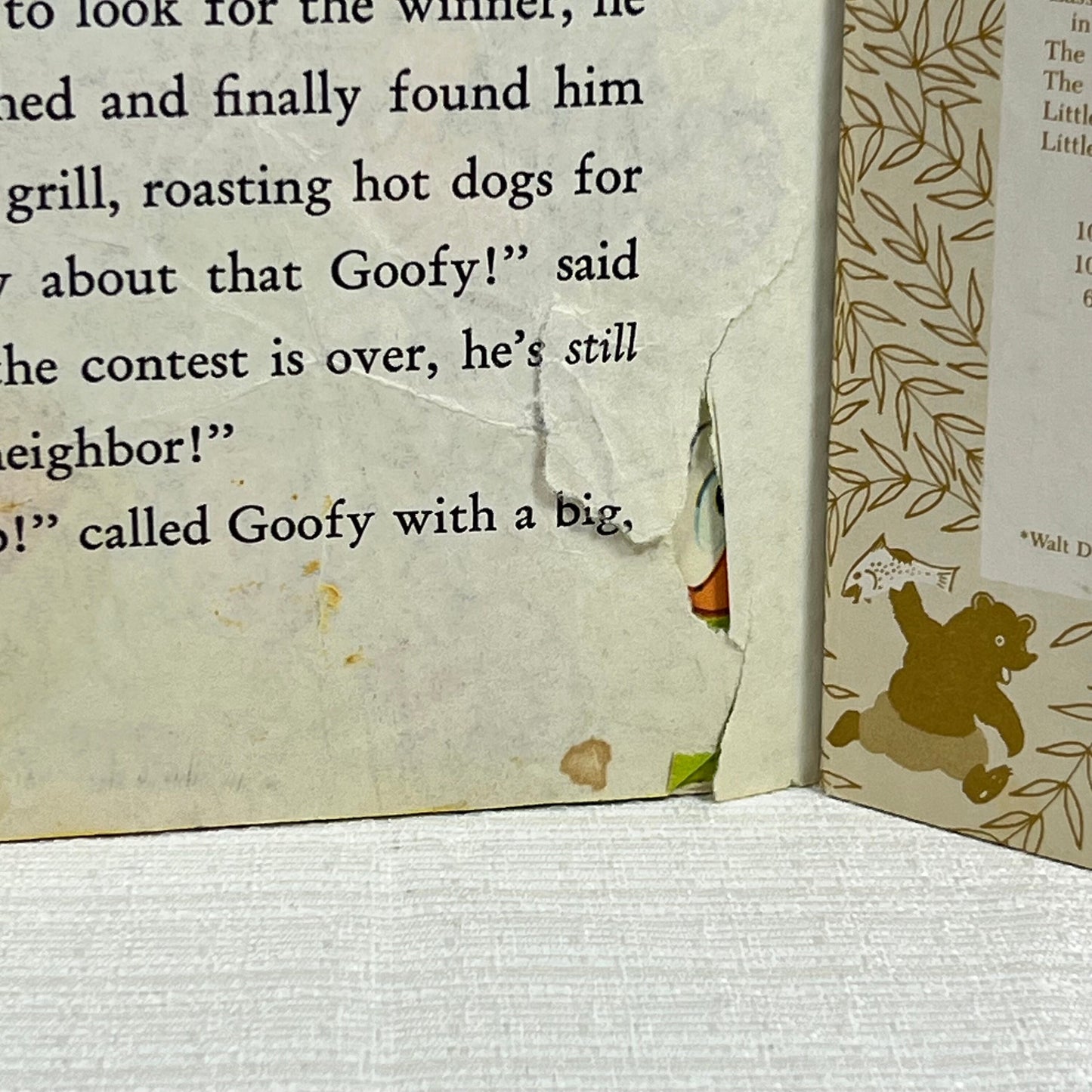 a Little Golden Book Walt Disney's Mickey Mouse and the Best-Neighbor Contest