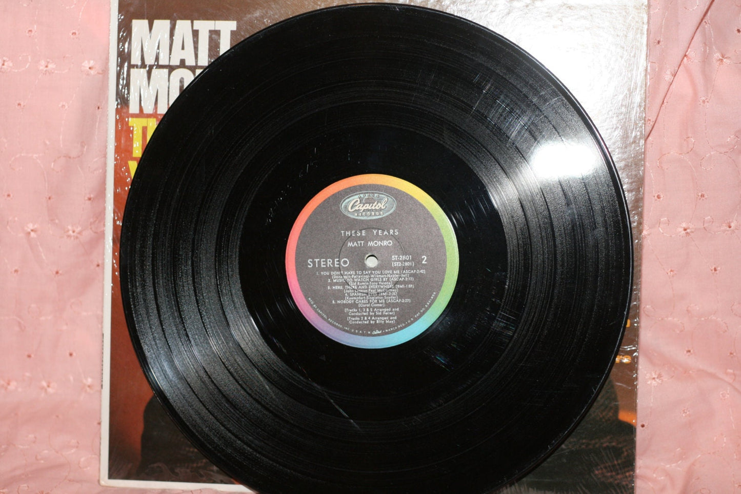 Matt Monro - These Years, Record, Album, Vinyl, LP