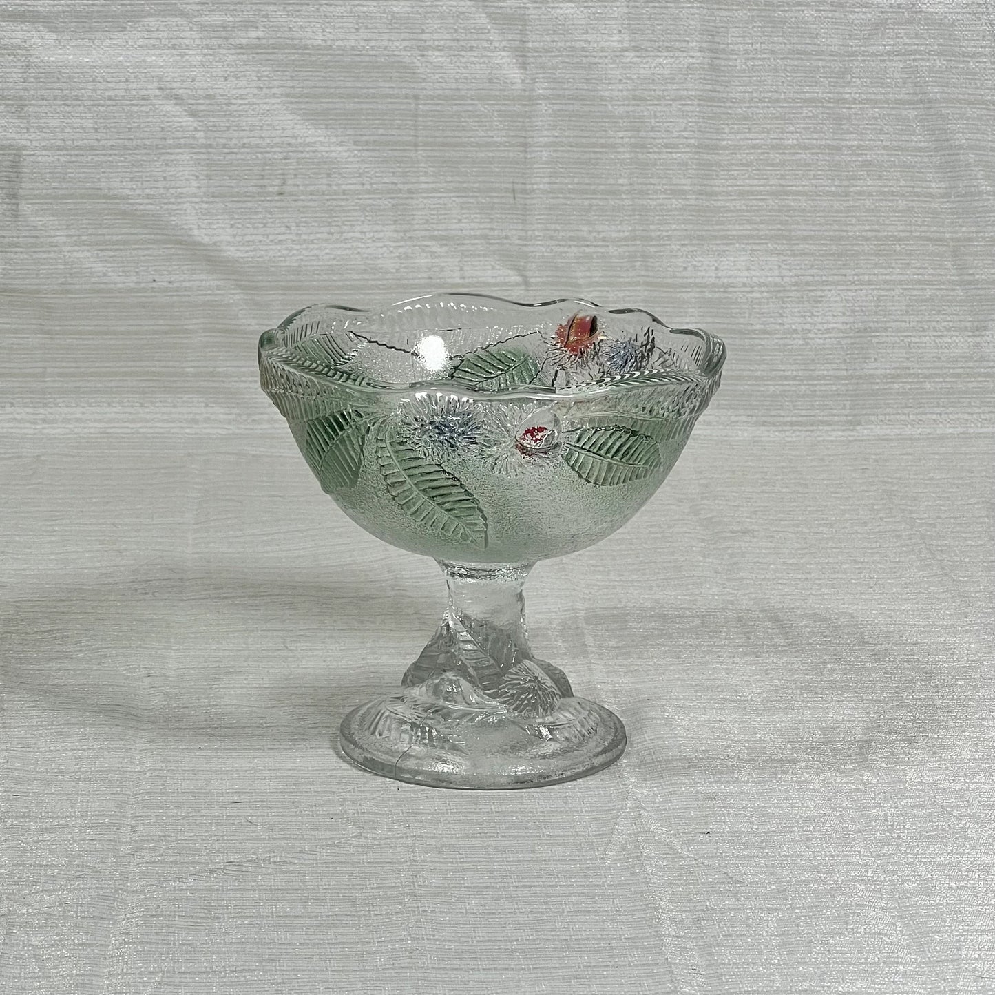 Crystal D'Argues Chataignier J.G. Durand Luminarc Fruit Bowl