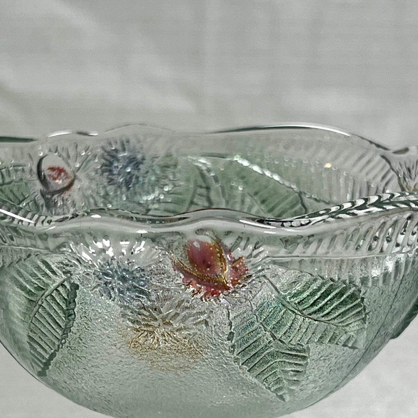 Crystal D'Argues Chataignier J.G. Durand Luminarc Fruit Bowl