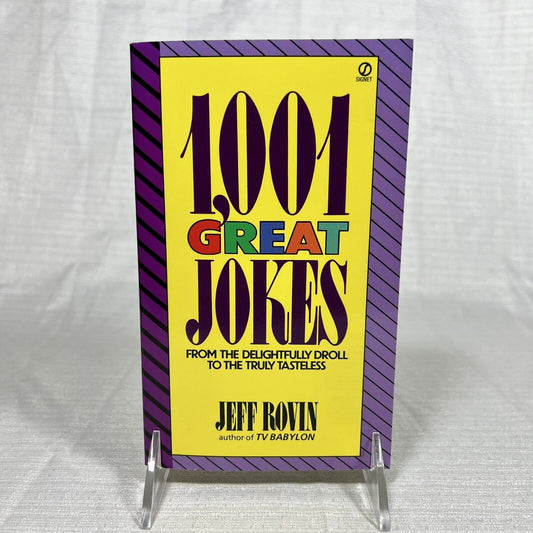 1001 Great Jokes by Jeff Rovin - Book