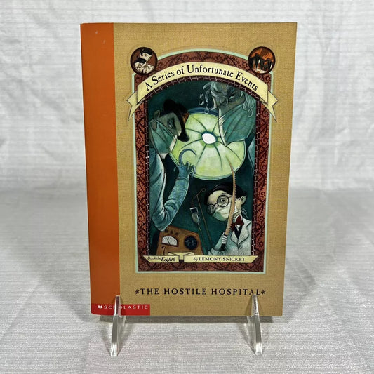 A Series of Unfortunate Events Volume 8 The Hostile Hospital - Book