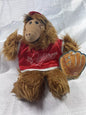 ALF Orbiters Baseball Team Plush Hand Puppet Doll Burger King Vintage 1988