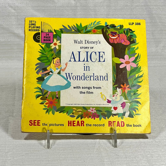 Alice In Wonderland Read along Record