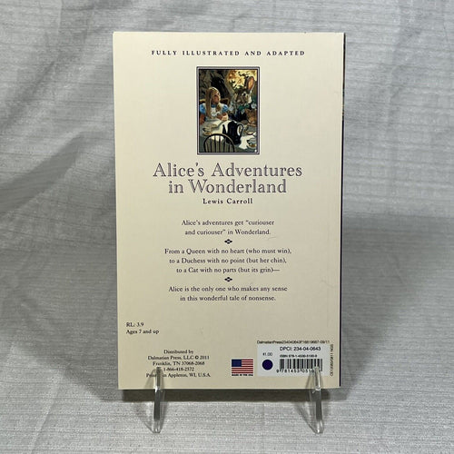 Alice's Adventures in Wonderland by Lewis Carroll - Book