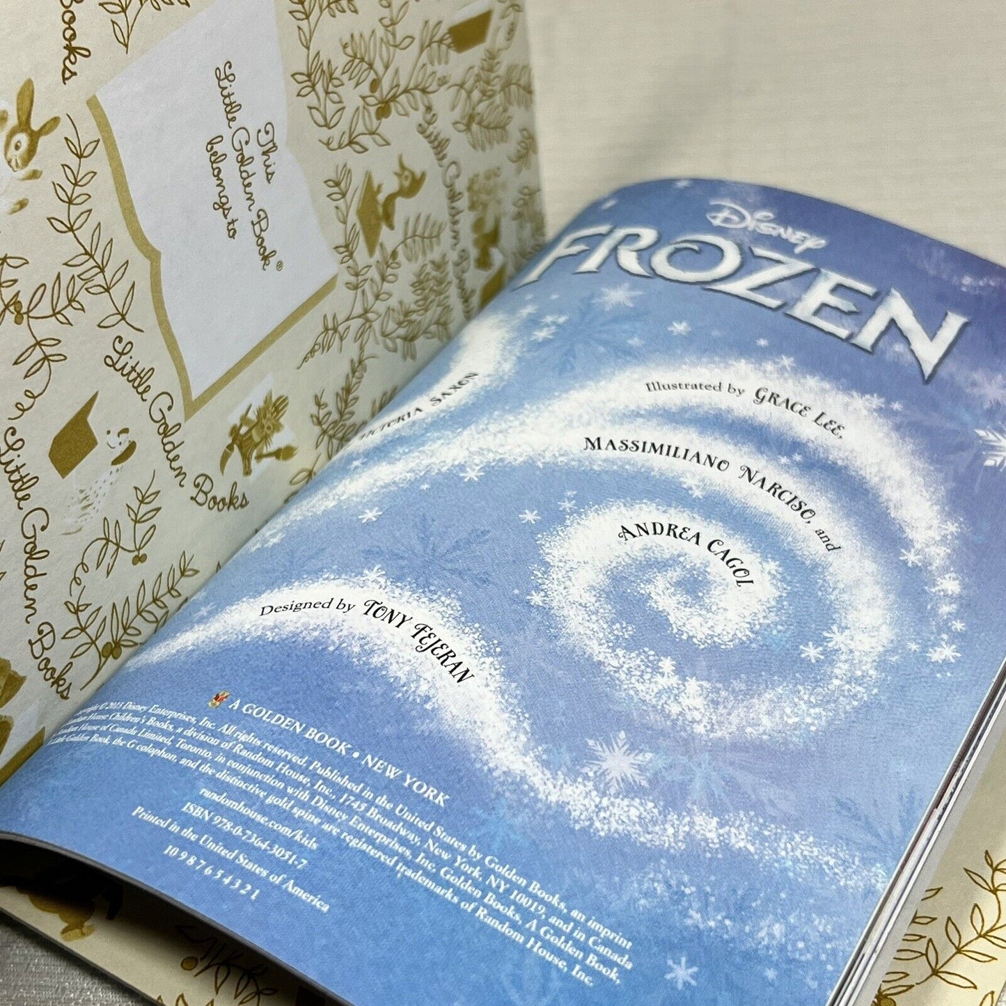 A little Golden Book Frozen - Book