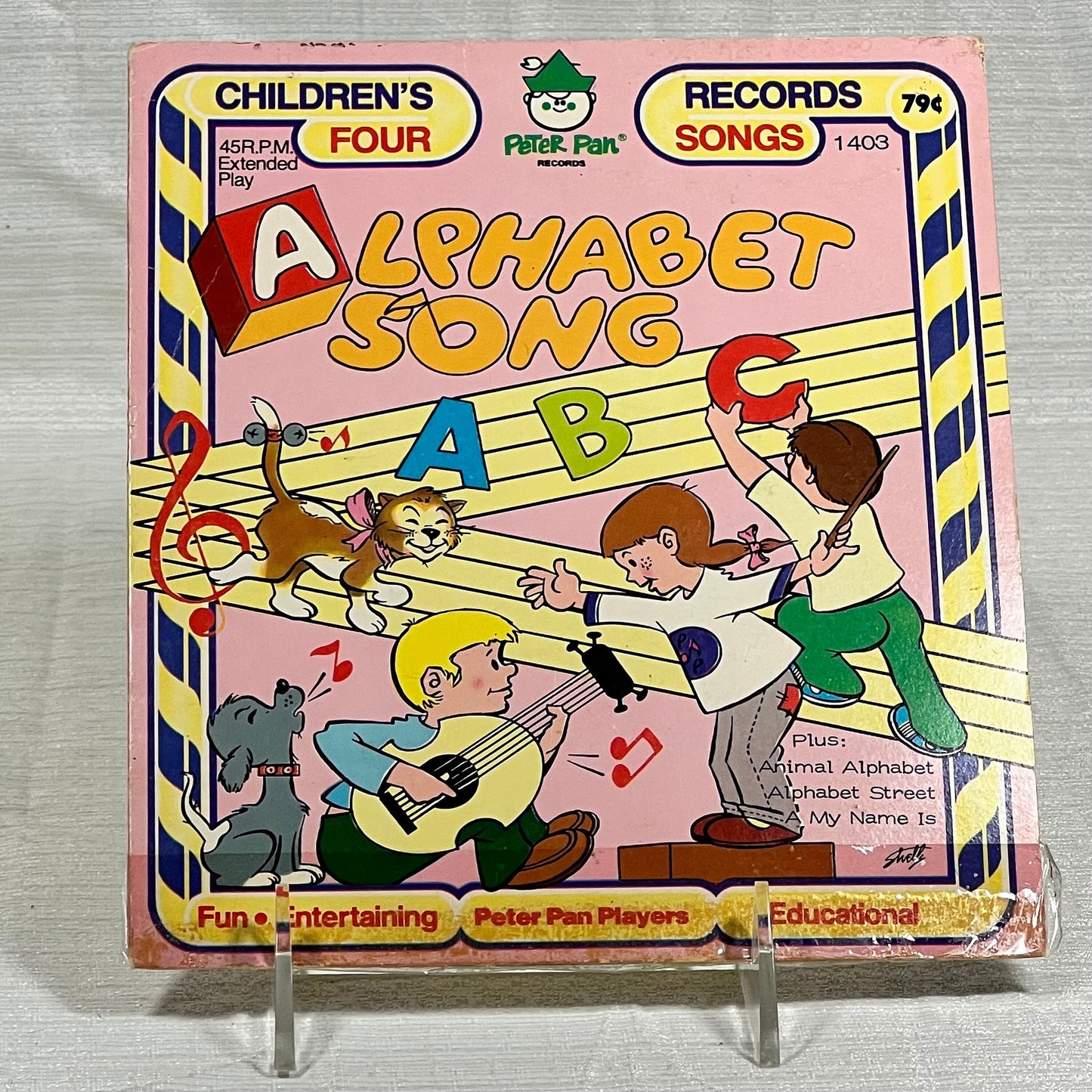 PeterPan Records Alphabet Song