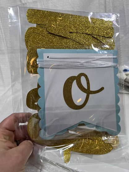 Baby Boy First Birthday Decorations Kit