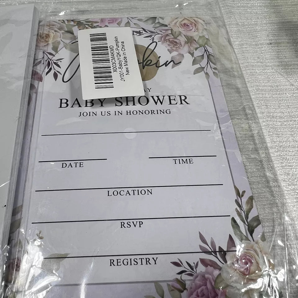 Baby Shower Invitation Cards