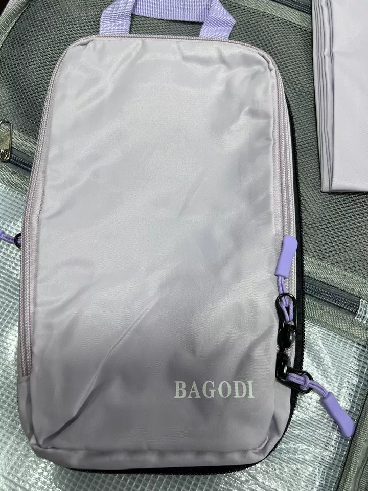 Bagodi Large Carry On Bag Purple