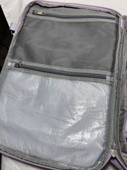 Bagodi Large Carry On Bag Purple