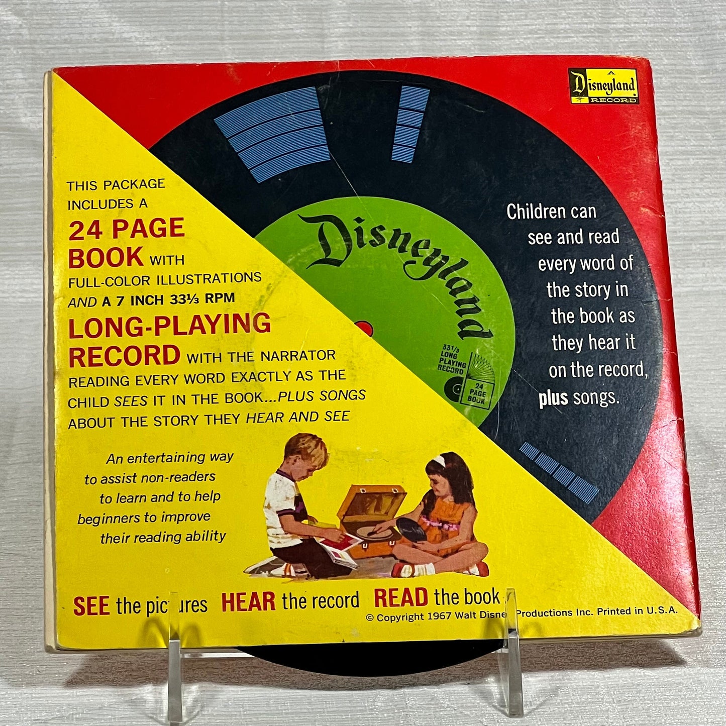 Bambi Read Along Record