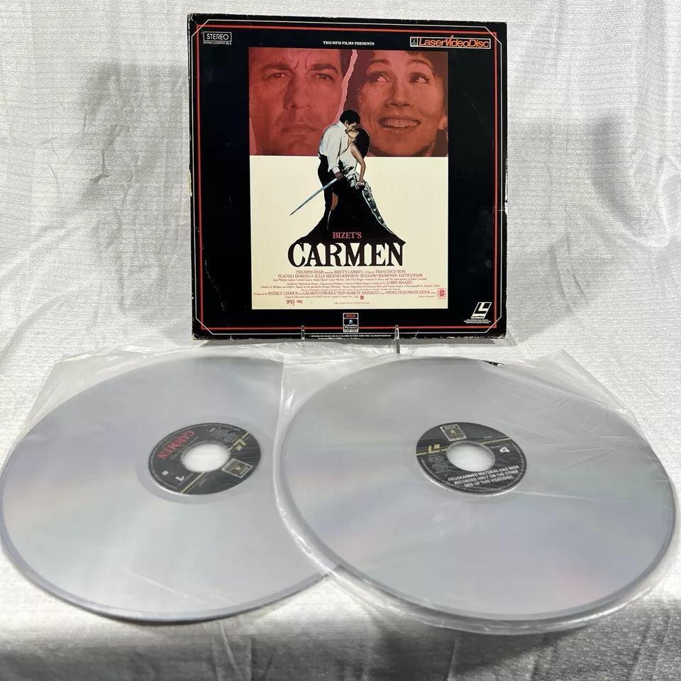 Bizet'S Carmen Laserdisc Laser Disc Movie