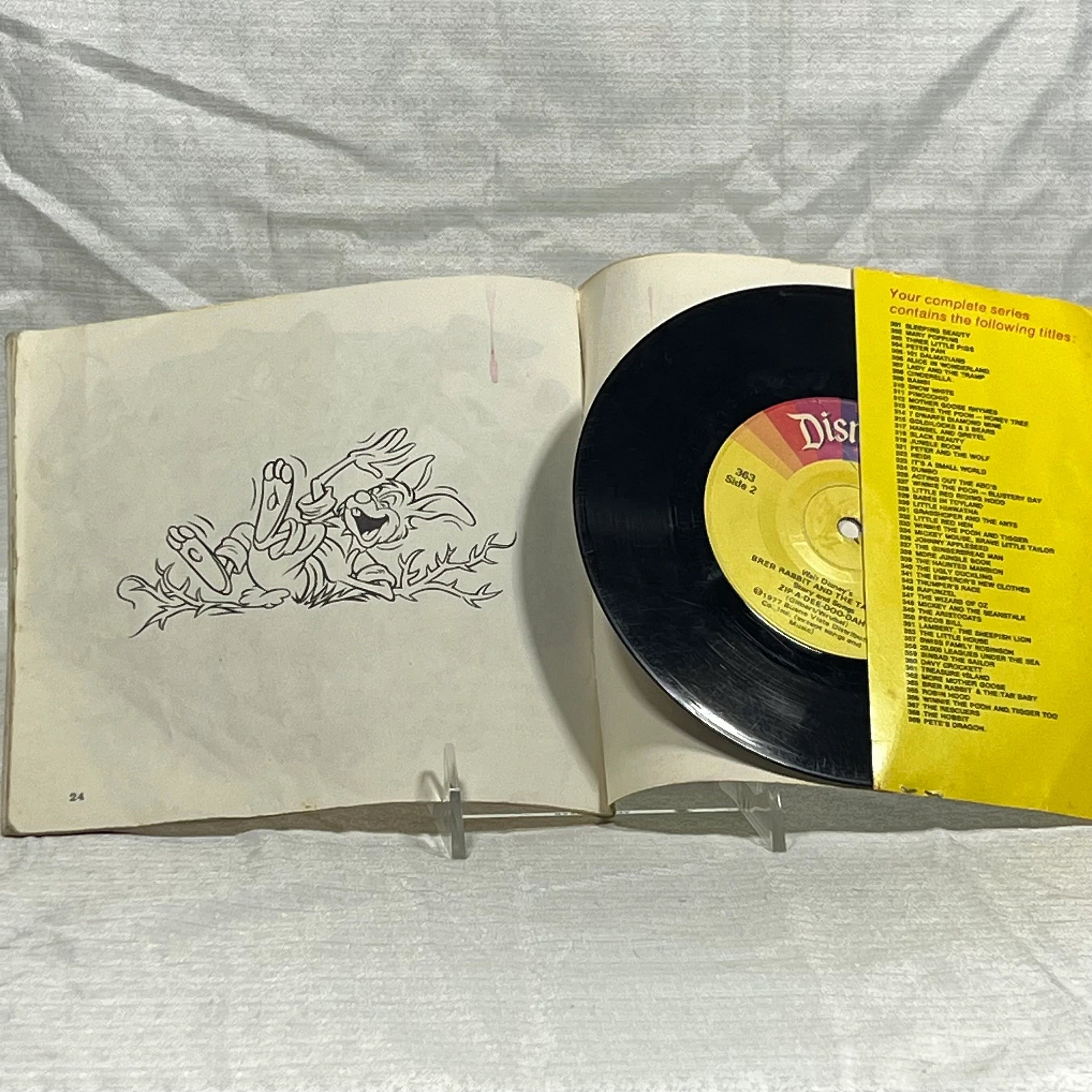 Brer Rabbit and The Tar Baby Read Along Record
