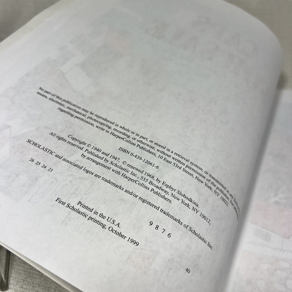 Caps For Sale by Esphyr Slobodkina - Book